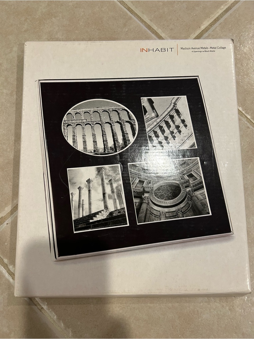 INHABIT Madison Avenue Metals Photo Frame Collage